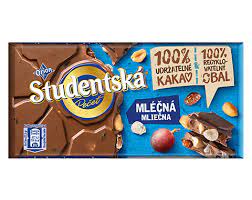 CZEKOLADA STUDENTSKA 170G/16 MLECZNA