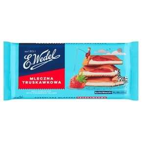 WEDEL CZEKOL.TRUSKAWKOWA 100G/20