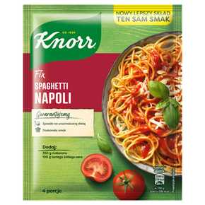 KNORR FIX SPAGHETTI NAPOLI 45G/20 UNILEVER