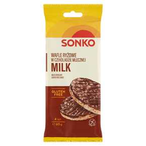 WAFLE RYZOWE SONKO CZEKOL MLECZNA 65g/28 [2023-05-04 03:50:15]