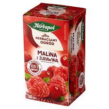 HERBATA HERBAPOL MALINA Z ŻURAW 20X2,7G/10