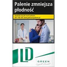 PAPIEROSY LD KS GREEN 24,50/10