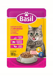 KARMA KOT BASIL SASZETKA DROB 100G/12