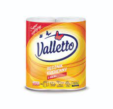 RECZNIK KUCHENNY VALLETTO BIAŁY 2-PAK/24.