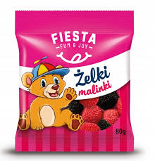 ZELKI FIESTA 80G/15 MALINKI.