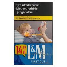 PAPIEROSY LM FIRST CUT SLIM BLUE 22,50/10 [2021-10-21 05:48:52]