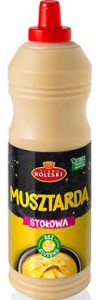 MUSZTARDA ROLESKI STOŁOWA PLASTIK 1KG/4