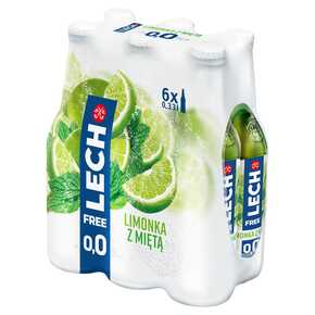 KP-PIWO LECH FREE  330ML/6 LIM-MIĘT 6-PAK BUT BZW.