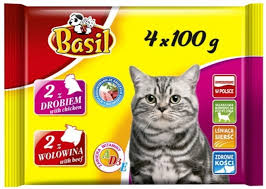 KARMA KOT BASIL SASZETKA DROB-WOŁO 4X100G [2024-05-09 05:37:18]