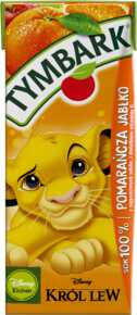 TYMBARK SOK 200ML/27 POMARAŃ-JABŁKO RURKA