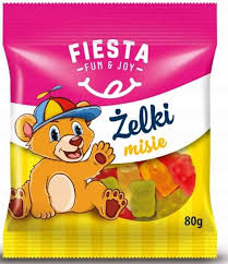 ZELKI FIESTA 80G/15 MISIE.